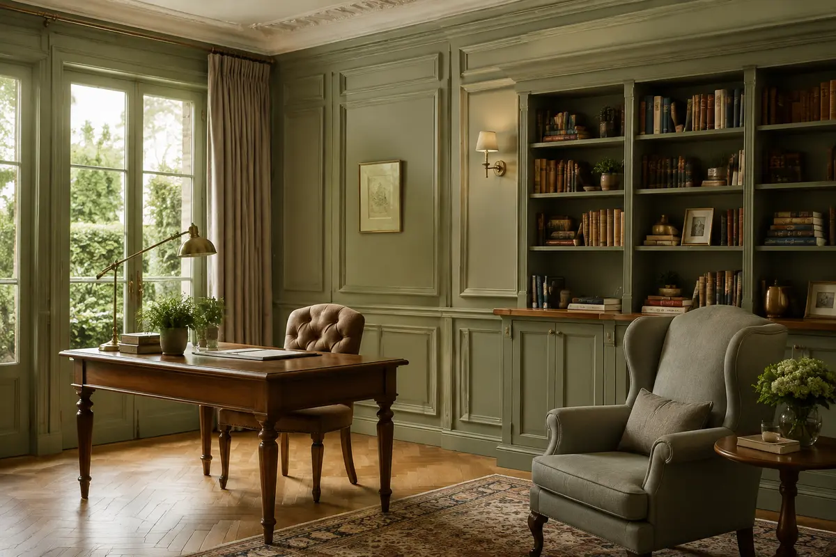 English Classic Private Space interior design model by SRM Design Studio