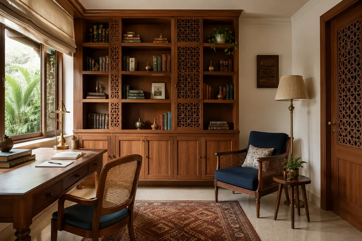 Indian Classic Private Space interior design model by SRM Design Studio