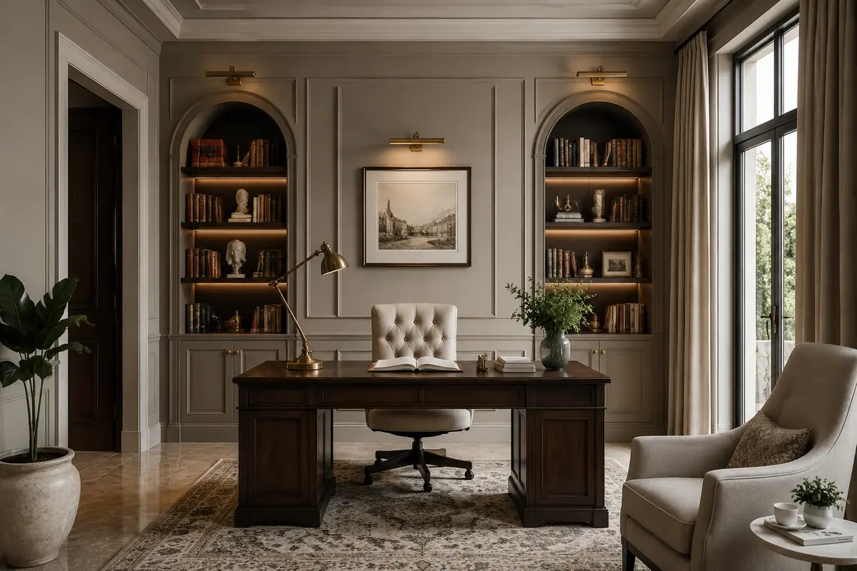 Modern Classic Private Space interior design model by SRM Design Studio