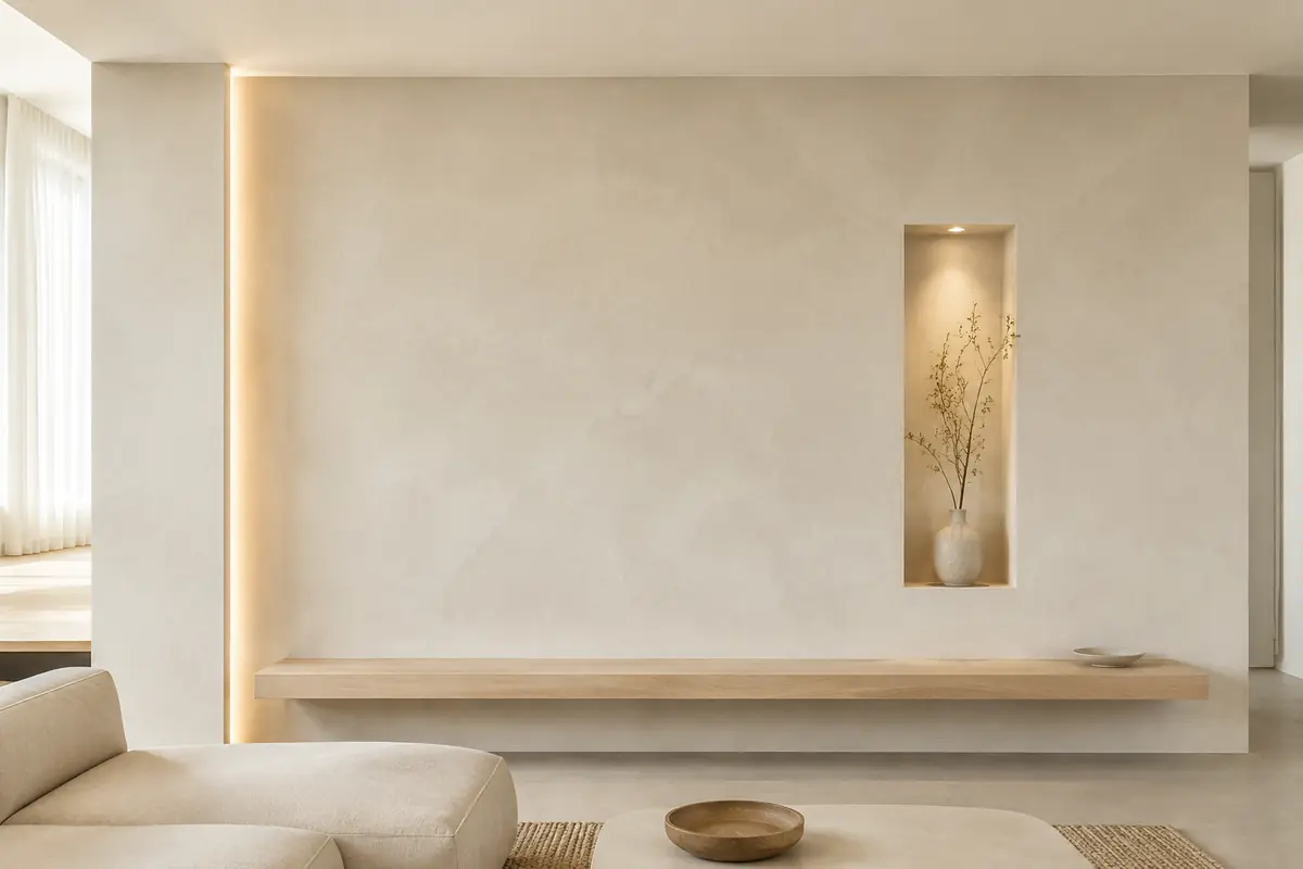 Minimalistic Wall Design interior design model by SRM Design Studio